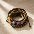 Terra Nocturne Six-Piece Bracelet Set