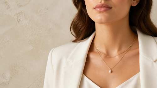 Aurelia Pearl Layered Necklace